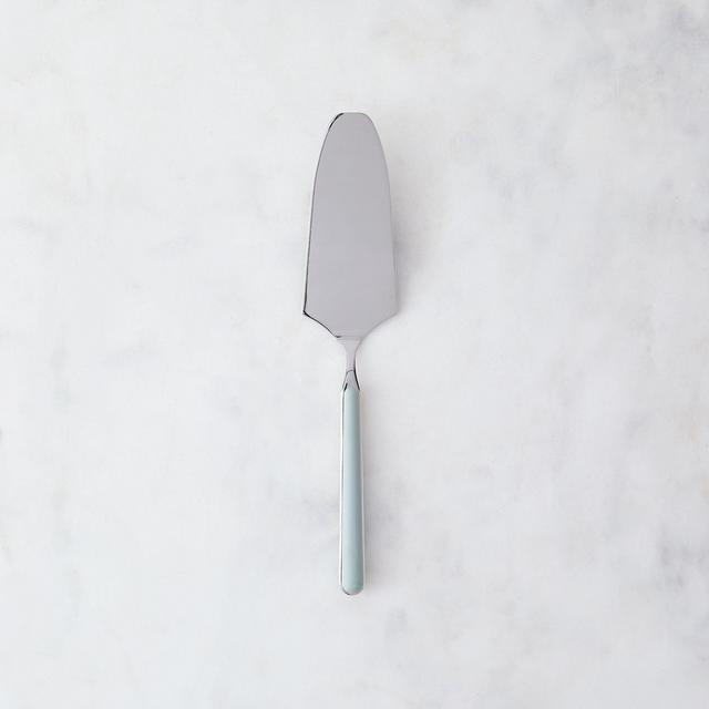 Italian Serveware, Fantasia Color Cake Server in Sage