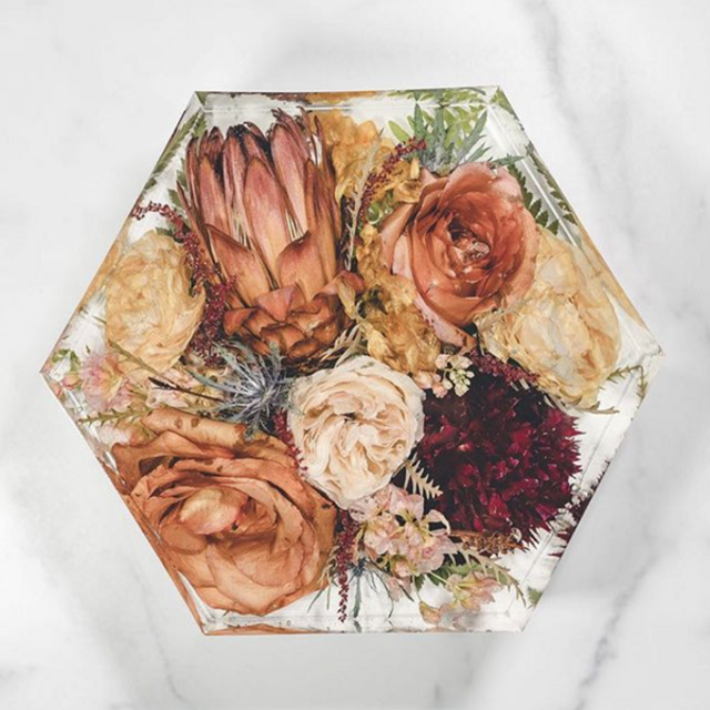 Bloomsake 10"x10" Wedding Flower Preservation