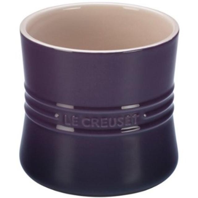 Le Creuset Stoneware 2 1/2-Quart Utensil Crock, Cassis