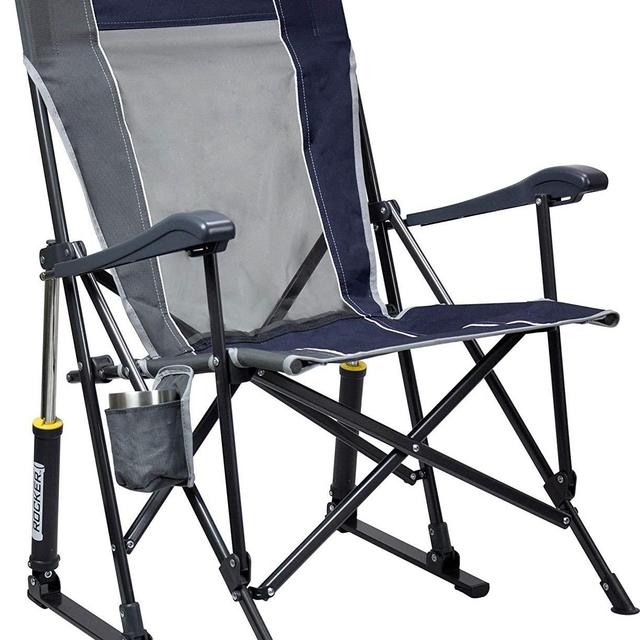 GCI Outdoor Roadtrip Rocker Collapsible Rocking Chair & Outdoor Camping Chair - Amazon