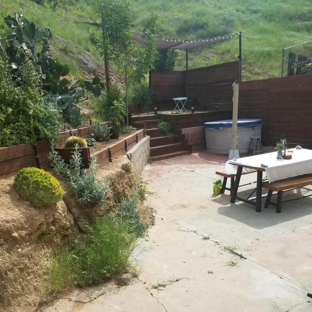 Outdoor Renovations - Backyard Garden and Artist Studio