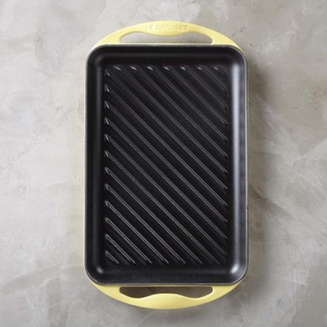 Le Creuset Cast-Iron Rectangular Matte Skinny Grill