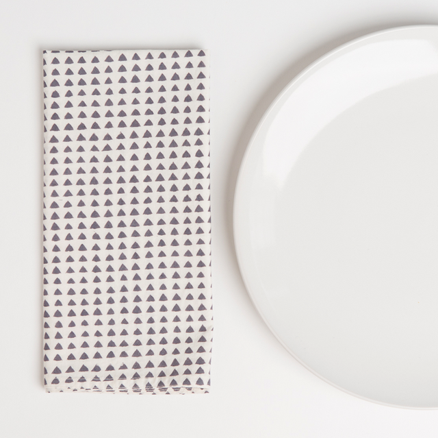 Trikona Navy Napkins- set of 4