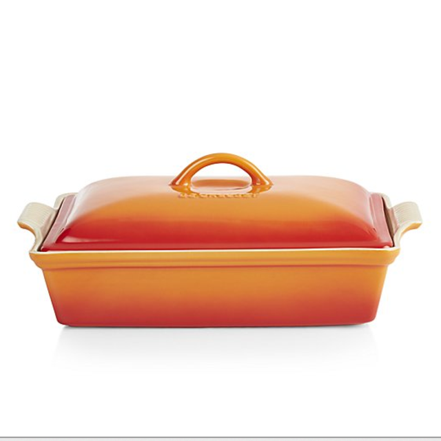Le Creuset ® Heritage Covered Rectangle Palm Baking Dish