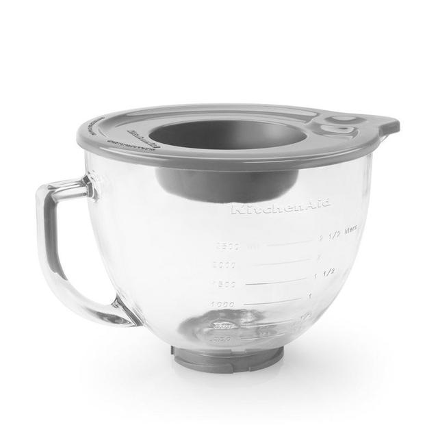 KitchenAid K5GB 5-Qt. Tilt-Head Glass Bowl with Measurement Markings & Lid