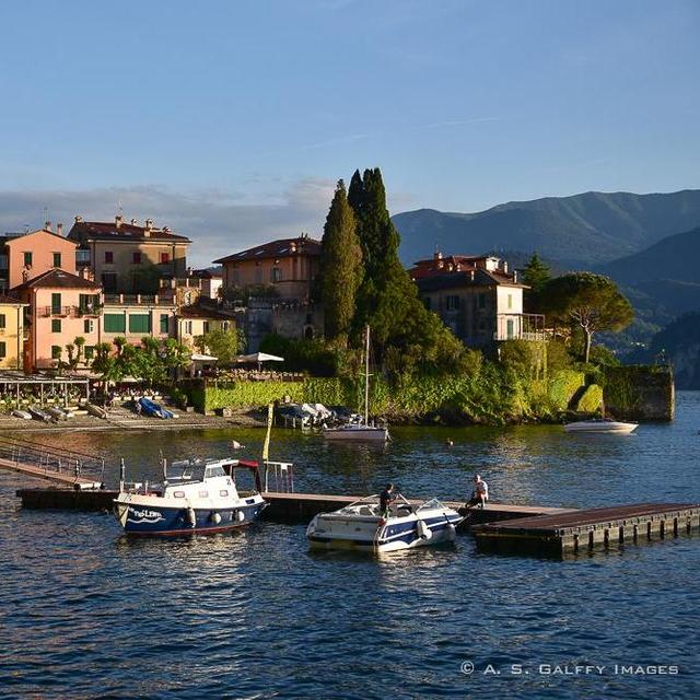 Boating in Lake Como