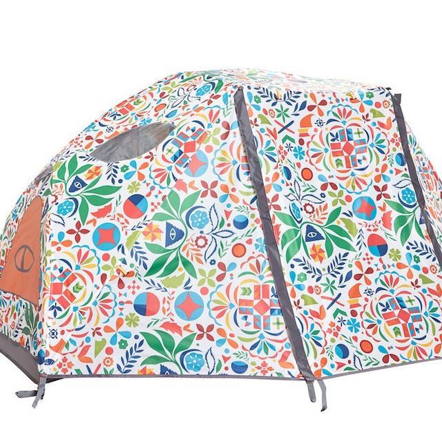 Poler The Two Man Tent in Rainbro