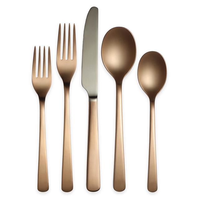 Cambridge® Silversmiths Julie 20-Piece Flatware Set in Rose Gold