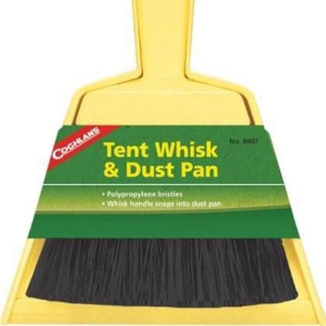 Coghlan's Tent Whisk with Dust Pan