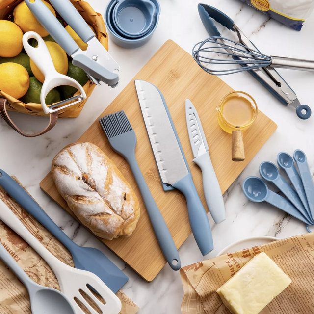 Cook With Color - 24-Pc. Essential Kitchen Gadget Set