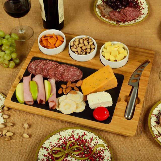 Picnic at Ascot - Bamboo Charcuterie Board