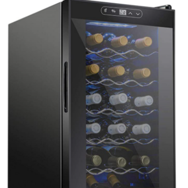 Schmecke 18 Bottle Compressor Wine Refrigerator w/Lock
