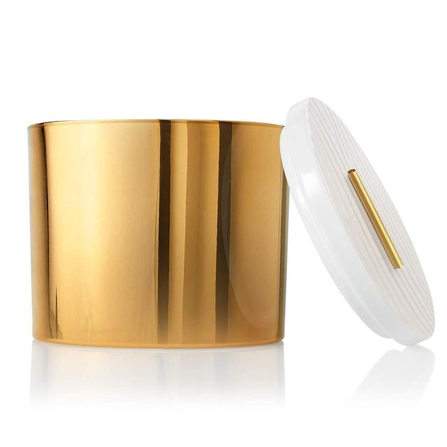 Thymes Frasier Fir Gold Poured 3-Wick Candle-17 Ounces