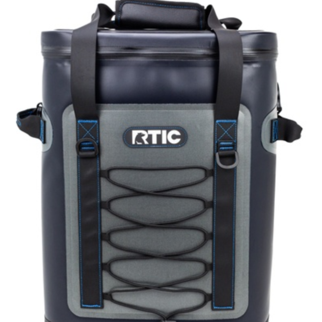 Back Pack Cooler, Blue / Grey