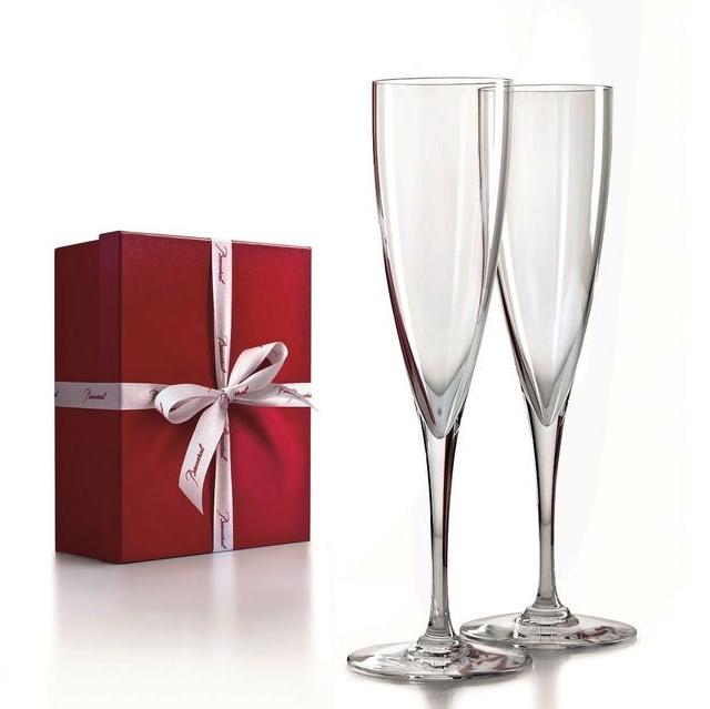 DOM PERIGNON												 FLUTE SET OF TWO