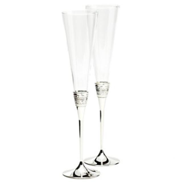 Vera Wang for Wedgwood "With Love" Toasting Flute, Pair of 2
