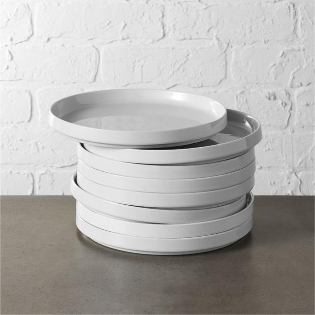 set of 8 frank salad plates