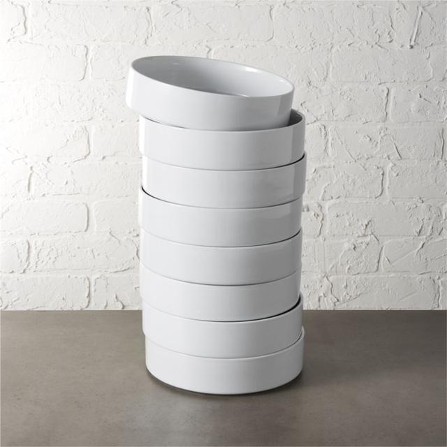 set of 8 frank soup bowls