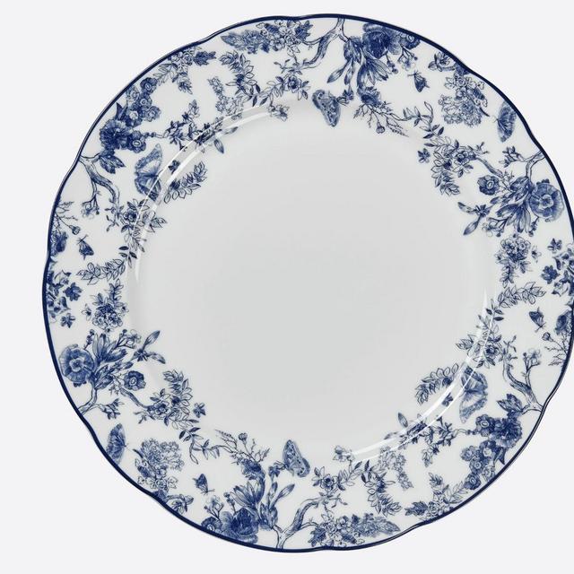 Dinner Plate Blue Toile de Jouy