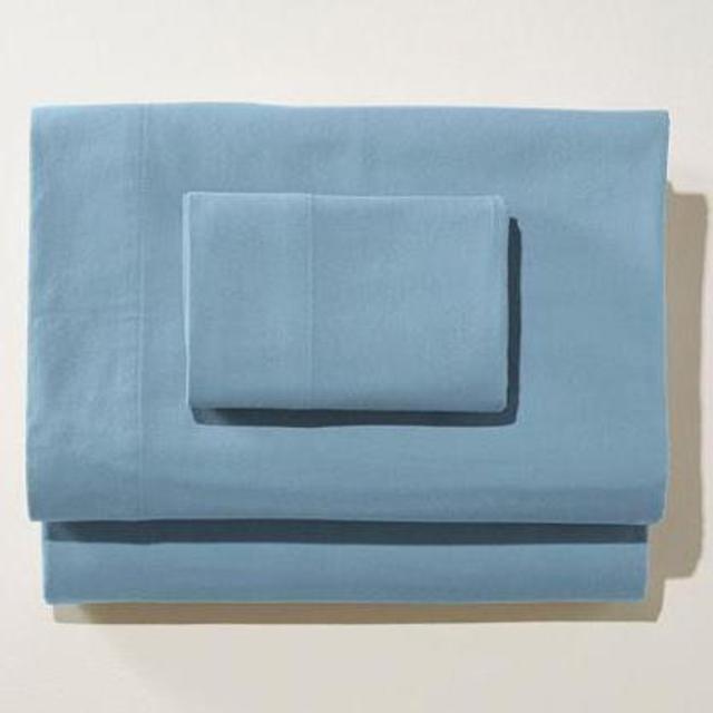 Ultrasoft Comfort Flannel Sheet Set - Queen, Bay Blue