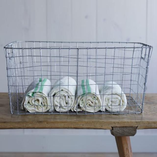 Wire Mesh Storage - Rectangular Basket