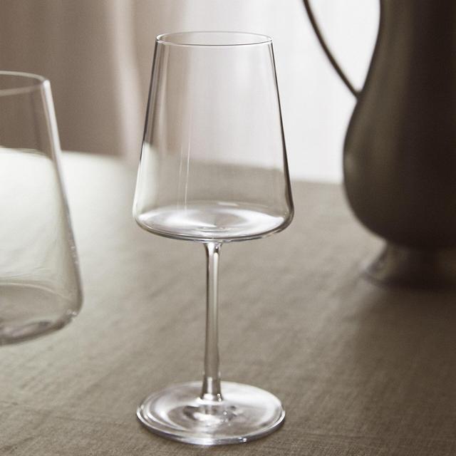 Conical Crystalline Wine Glass