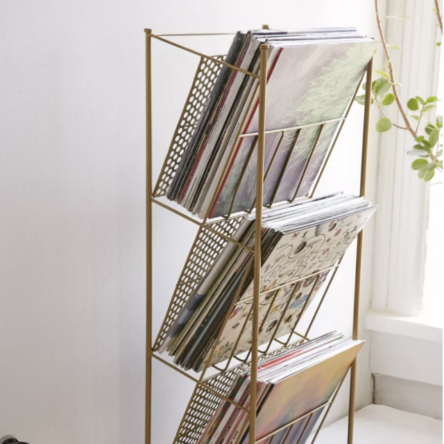 Corner Store Vinyl Storage Rack