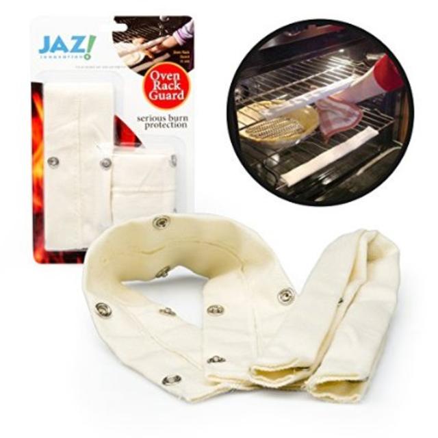 Oven Rack Guards - Cool Touch by Jaz 18" Extra Long Oven Rack Guards (Pack of 2)