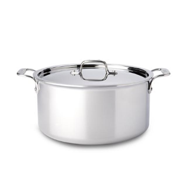 All-Clad Stainless Steel 8 Quart Stockpot with Lid