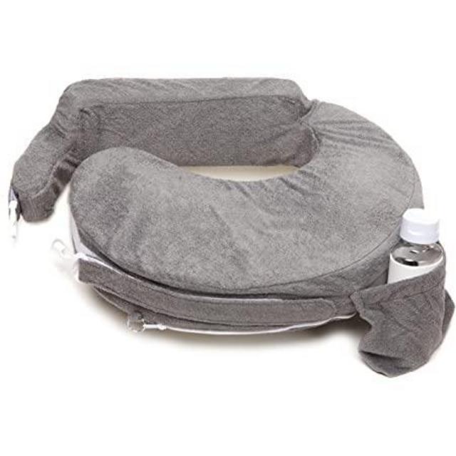 My Brest Friend Deluxe Nursing Pillow, Evening Grey
