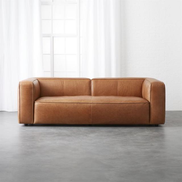 lenyx leather sofa