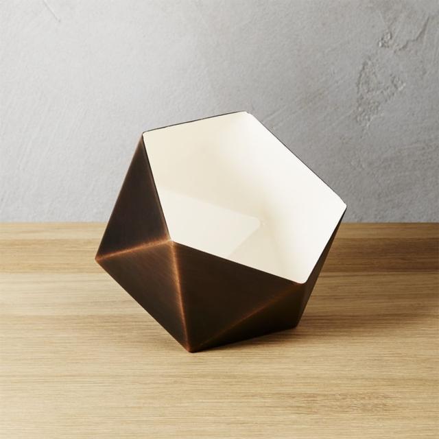 geodesic tea light candle holder