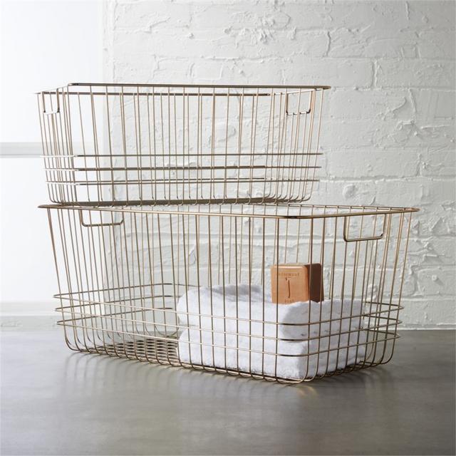 bridgeport metal wire baskets