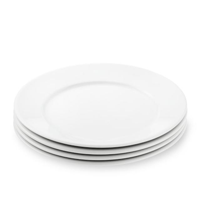 Apilco Tradition Porcelain Salad Plates, Set of 4