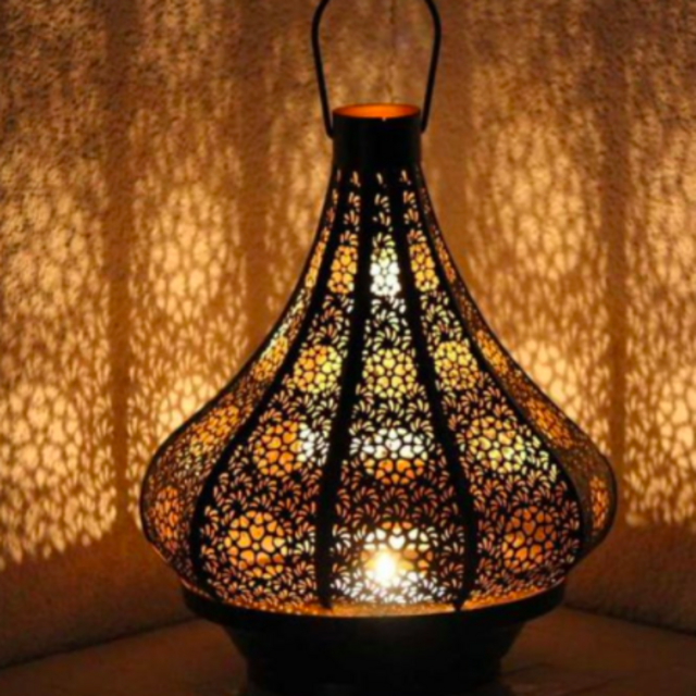 Moroccan Lantern Lampshade (Hanging or Tabletop)