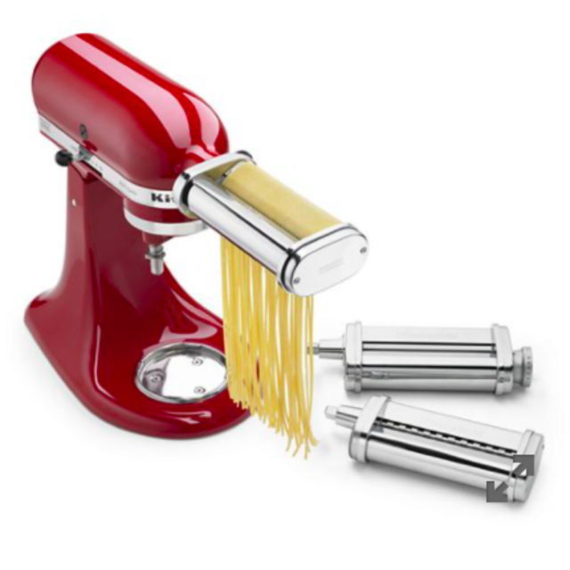 KitchenAid 3-Piece Pasta Roller/Cutter Stand Mixer Attachment Set