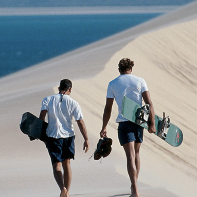 Dune Boarding in Mozambique