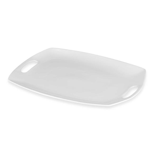 Everyday White® by Fitz and Floyd® Platter with Handles