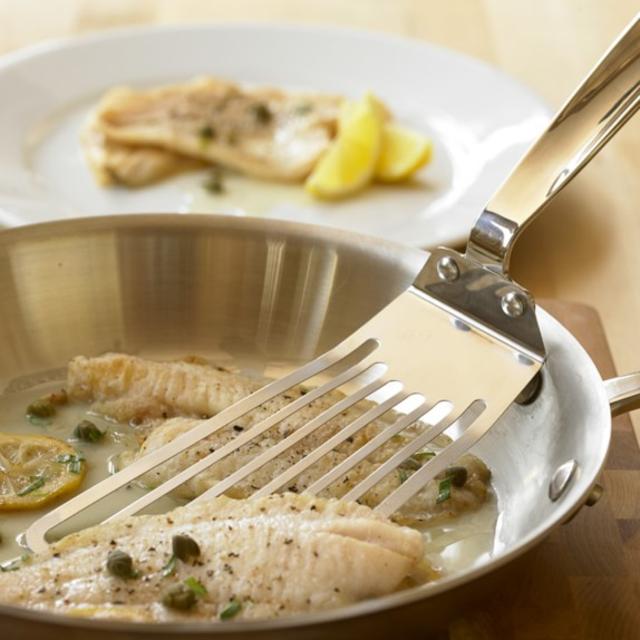 All-Clad Stainless-Steel Flexible Angled Spatula