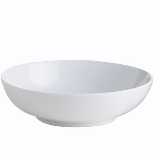 Luminous Collection Porcelain White Pasta Bowl