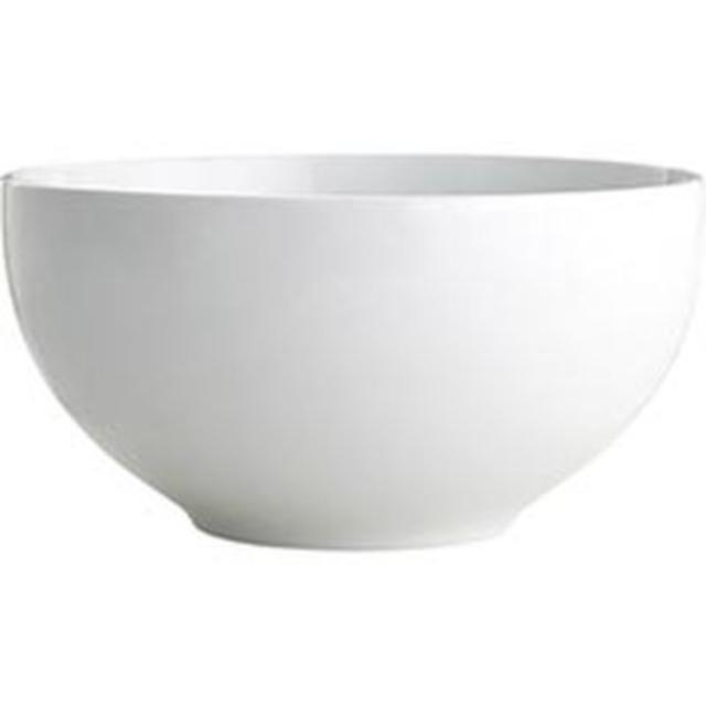 Luminous Collection Porcelain White Serving Bowl