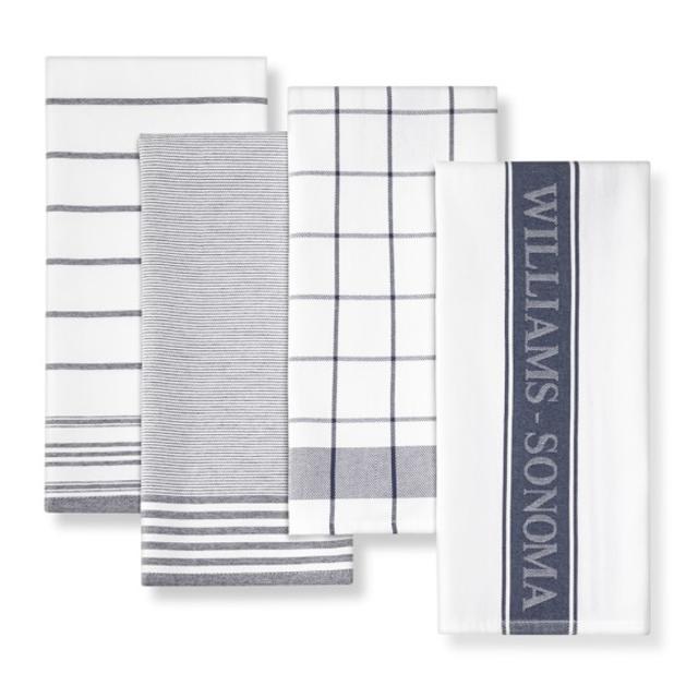 Williams Sonoma Multi-Pack Towels, Navy