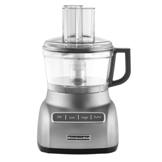 KitchenAid® 7 Cup Food Processor - KFP0711 - Contour Silver