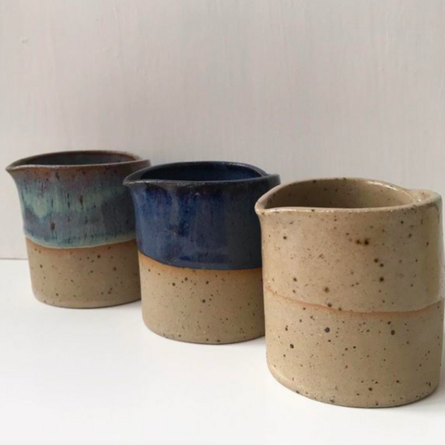 Super Sparrow - 2 Mini Milk Jugs (set of 2 at $68)