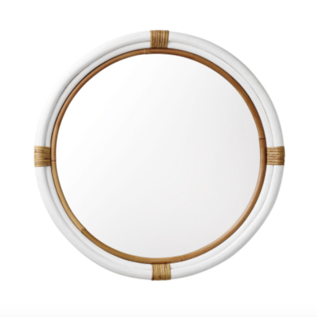 Montara Mirror - White Medium