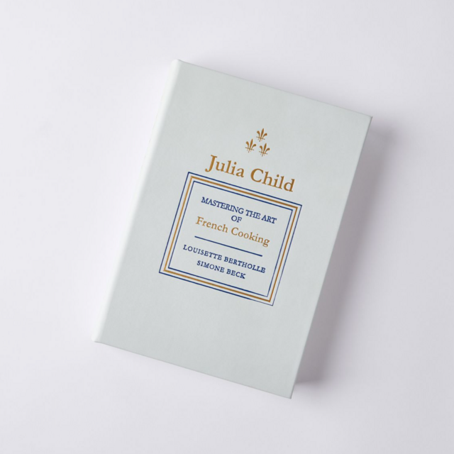 Leather Bound Mastering the Art of French Cooking Cookbook