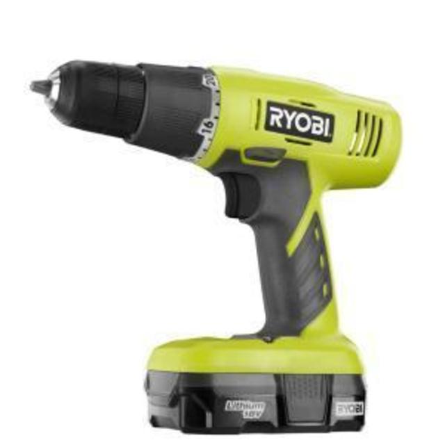 Ryobi Household Tool Set Bundle with Ryobi 18V ONE+ Drill, Drill Bits, Household Tools and Buho Pocket Flashlight