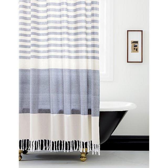Karla Cement Shower Curtain 72"