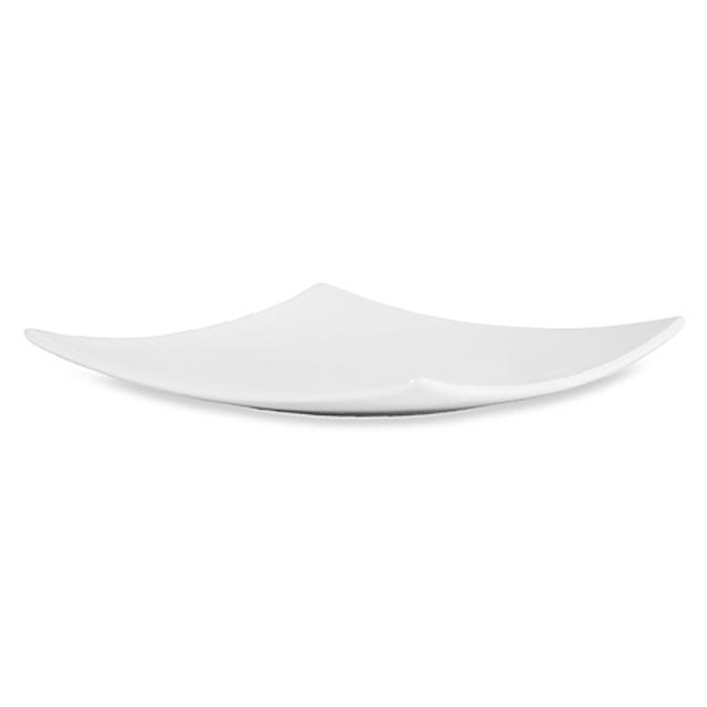 Nevaeh White® by Fitz and Floyd® Hard Square 9-Inch Salad Plate