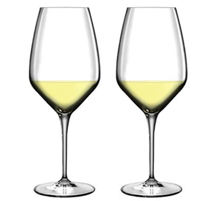 Luigi Bormioli 08746/11 Prestige 15 oz Riesling White Wine Glasses (Set Of 4), Clear